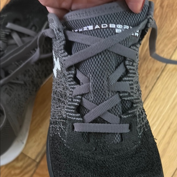 Under Armour Women's Black and Gray Athletic Shoes - Picture 2 of 16